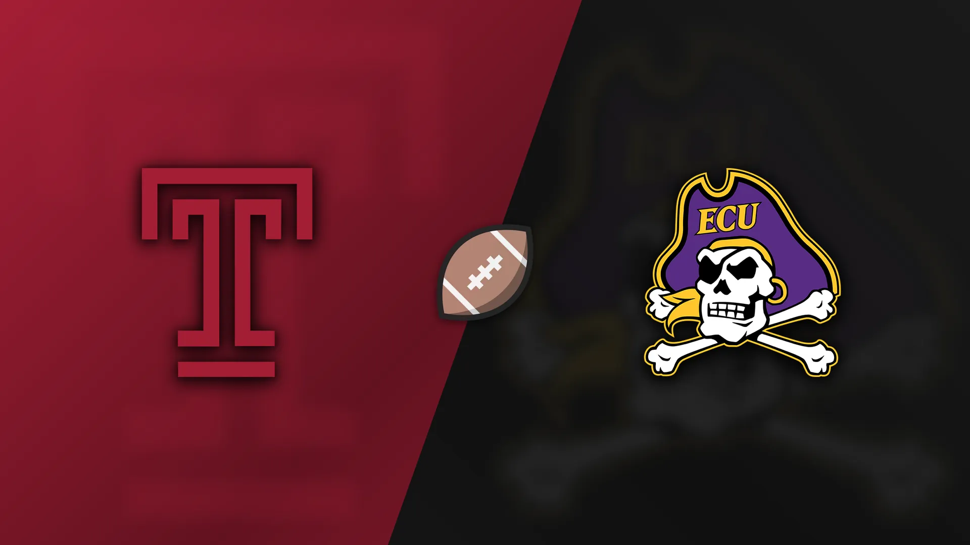 Temple Owls vs East Carolina Pirates