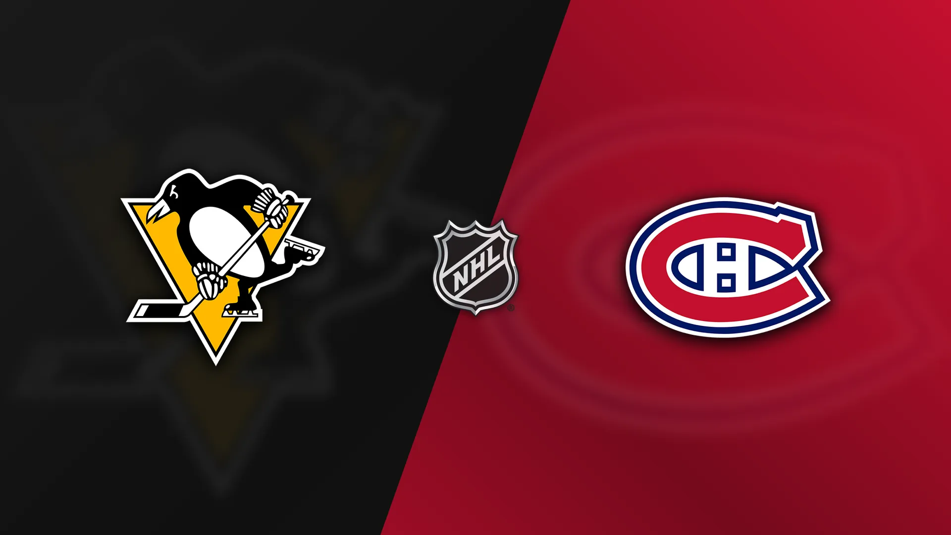 Pittsburgh Penguins vs Montreal Canadiens