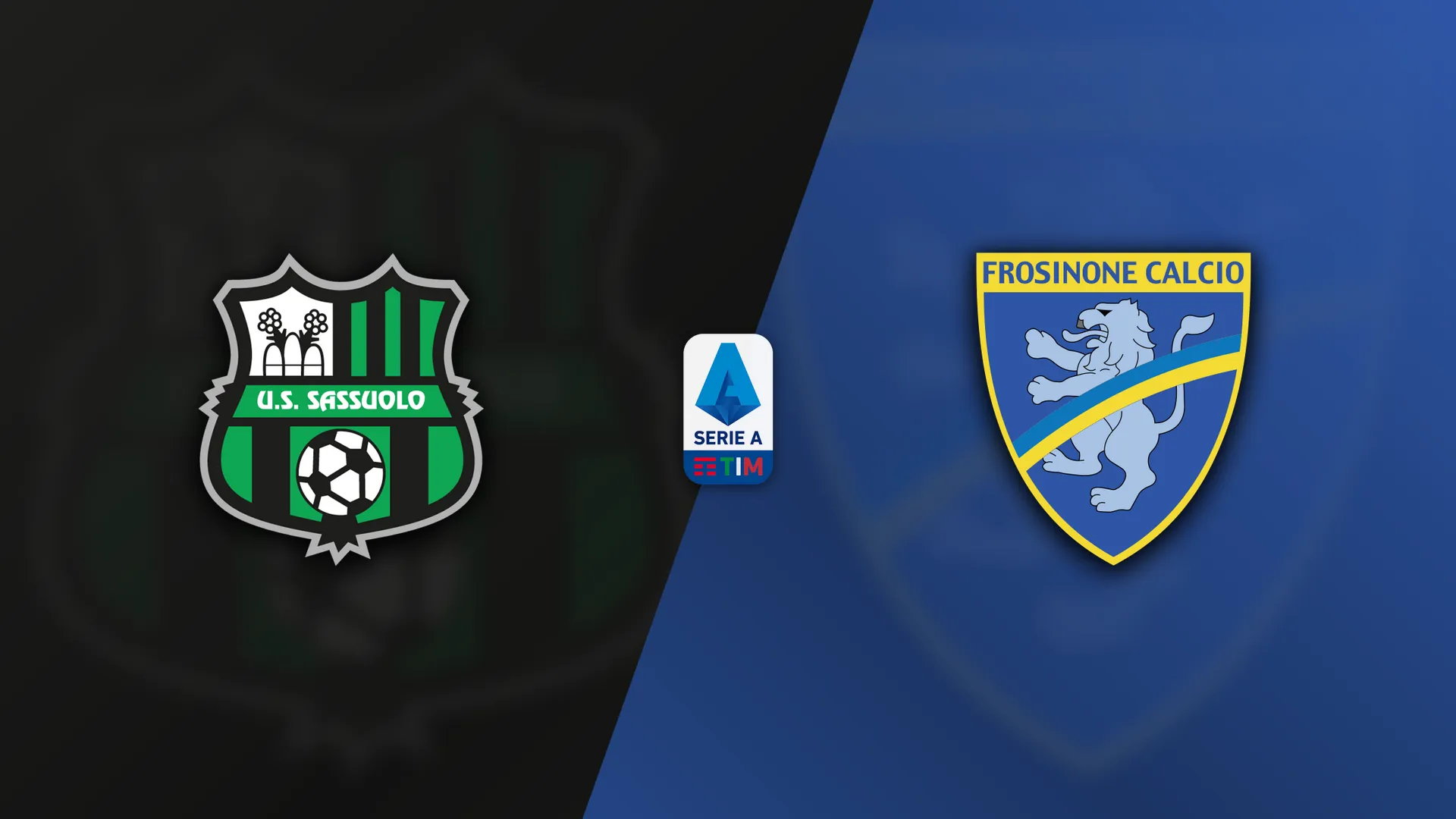 Sassuolo vs Frosinone